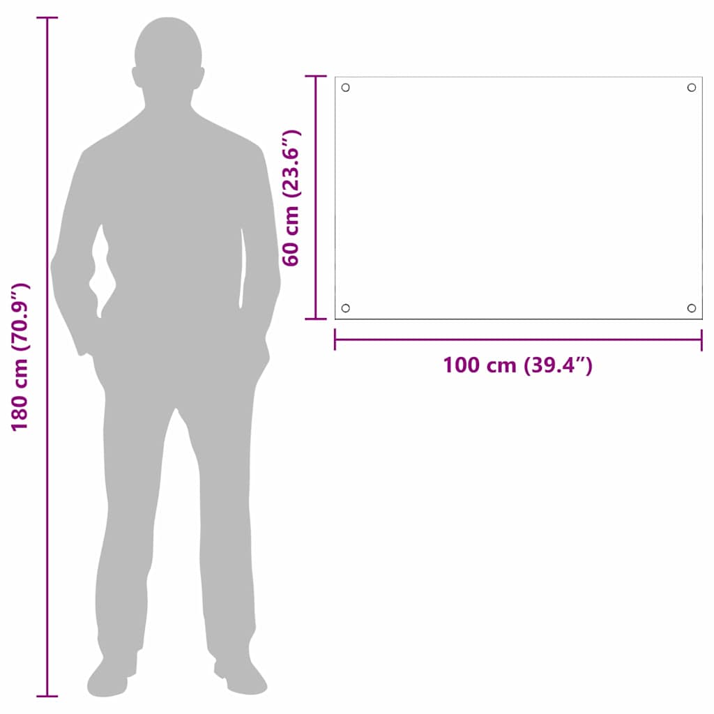 Köksplånbak 2 pcs Mörkgrå 100 x 60 cm härdat glas
