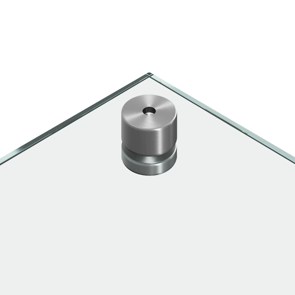 Köksplånbak 2 pcs Transparent 80 x 60 cm härdat glas