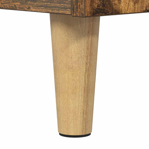 Katt hus Rökt ek 42,5 x 40 x 53 cm Konstruerat trä