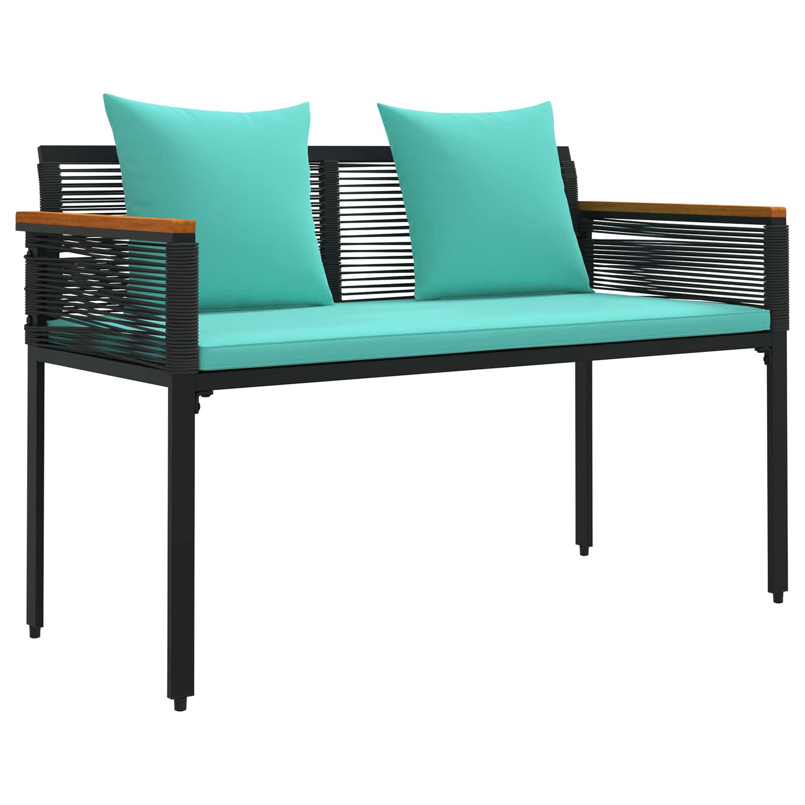 Utomhusbänk 2 -Seater 117 x 54 x 74.5 cm konstrotting