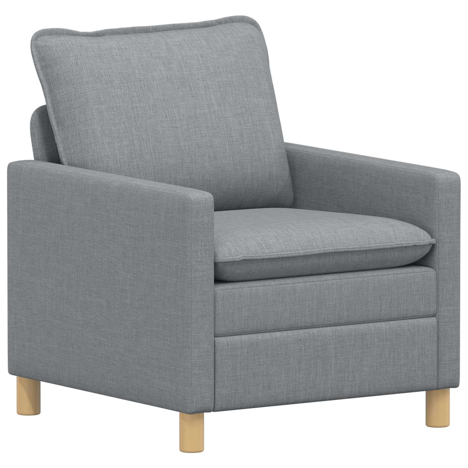 Soffa Ljusgrå 76 x 81 x 87,5 cm Tyg