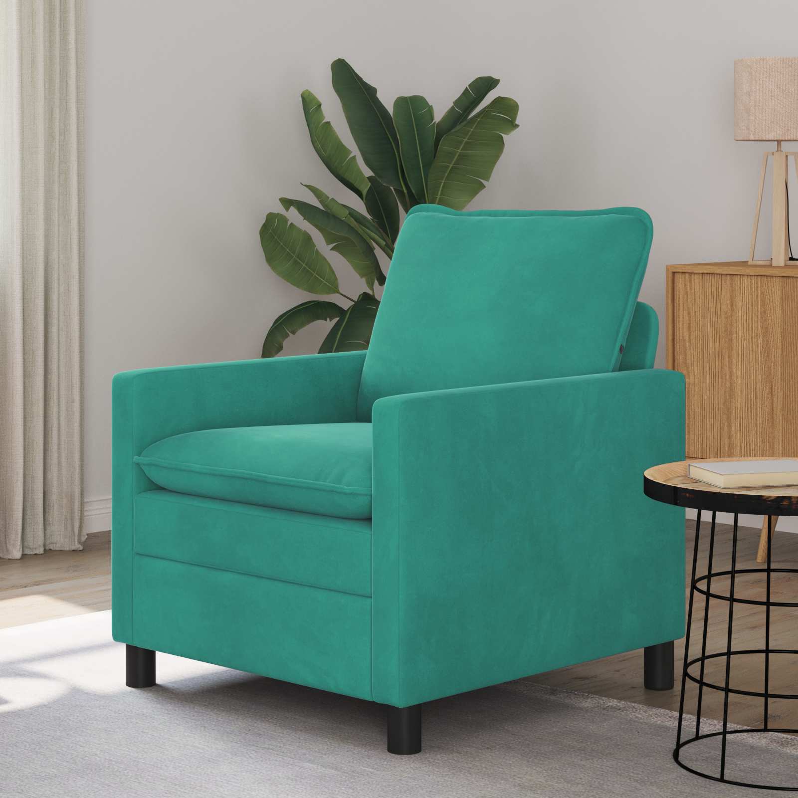 Soffa Turkos 76 x 81 x 87,5 cm Sammet