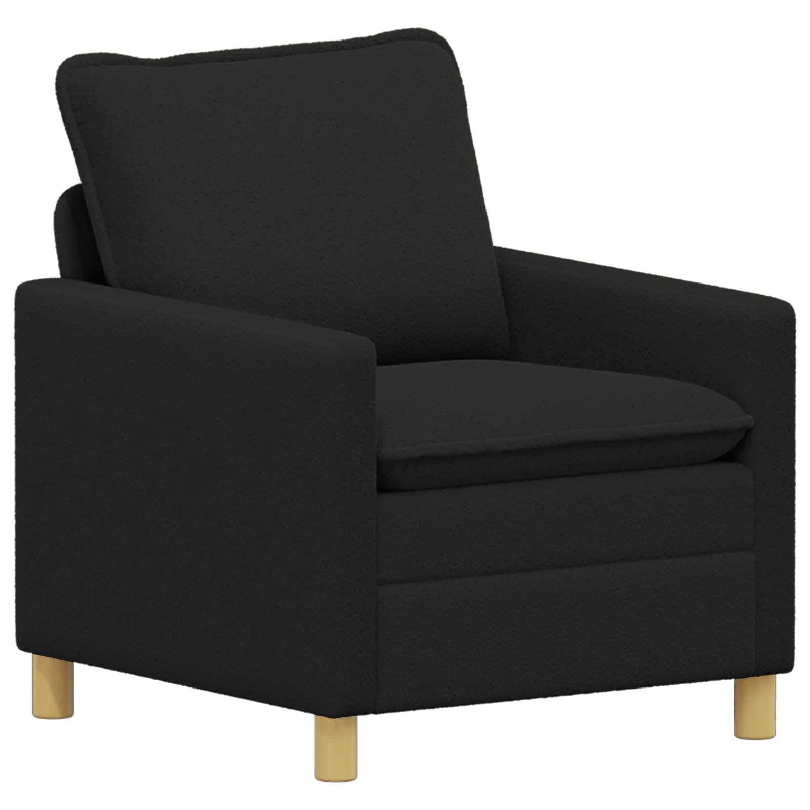 Soffa Svart 76 x 81 x 87,5 cm Tyg