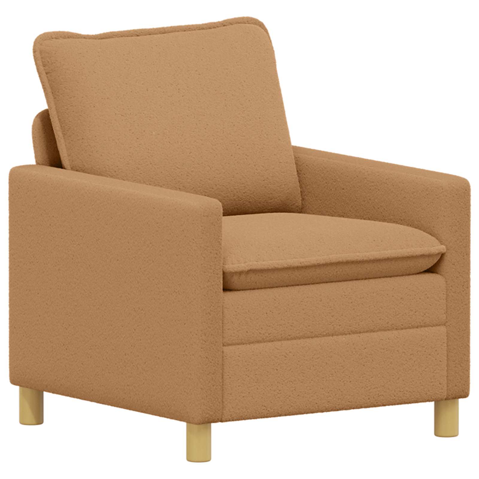 Soffa Beige 76 x 81 x 87,5 cm Tyg
