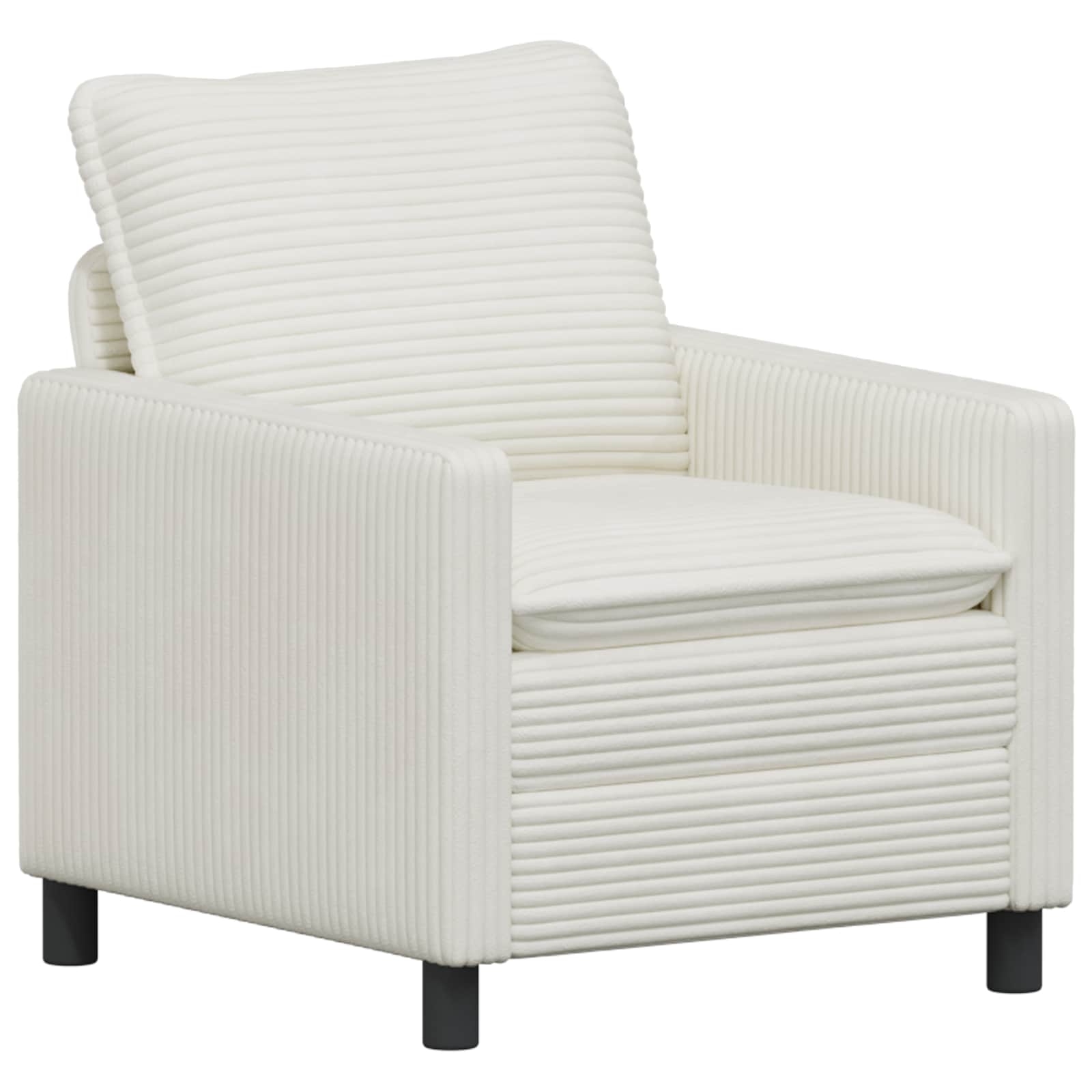 Soffa Gräddvit 76 x 81 x 87,5 cm Polyester