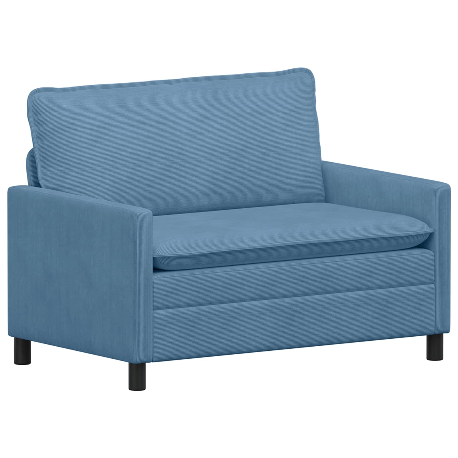 Soffa Blå 126 x 81 x 87,5 cm Tyg