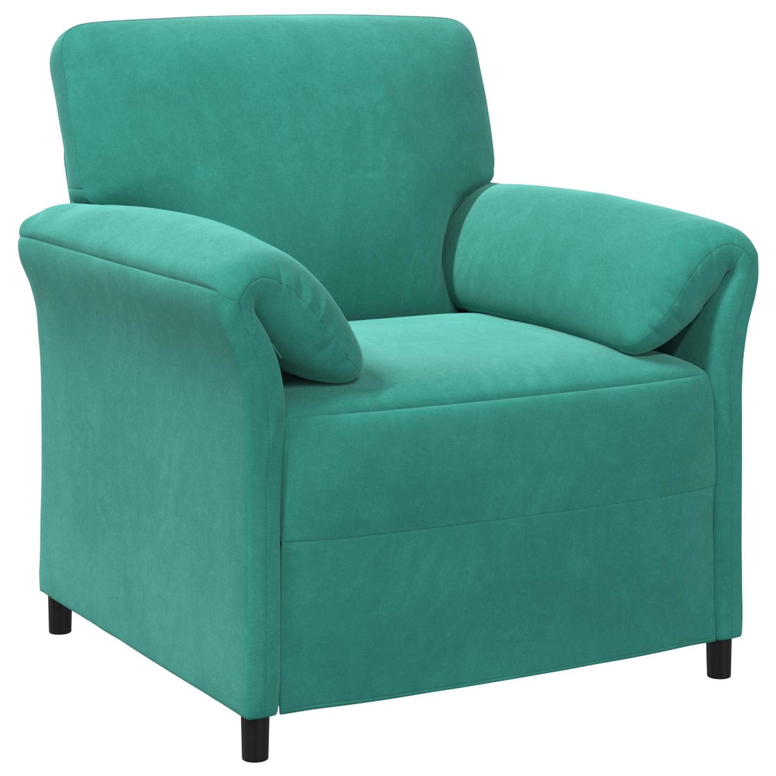 En-sitssoffa Turkos 88 x 83 x 95 cm Sammet
