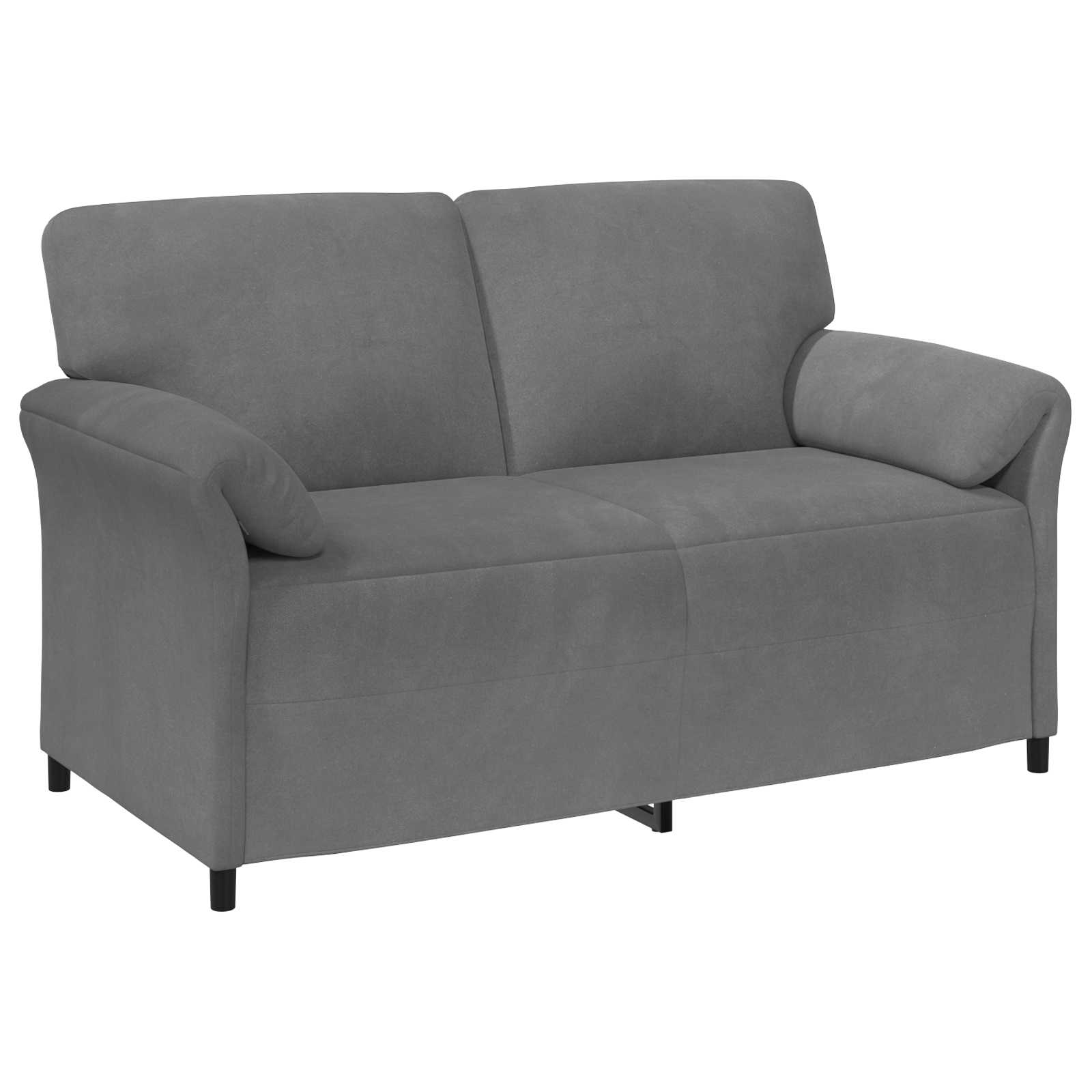 2-sits soffa Mörkgrå 158 x 83 x 95 cm Sammet