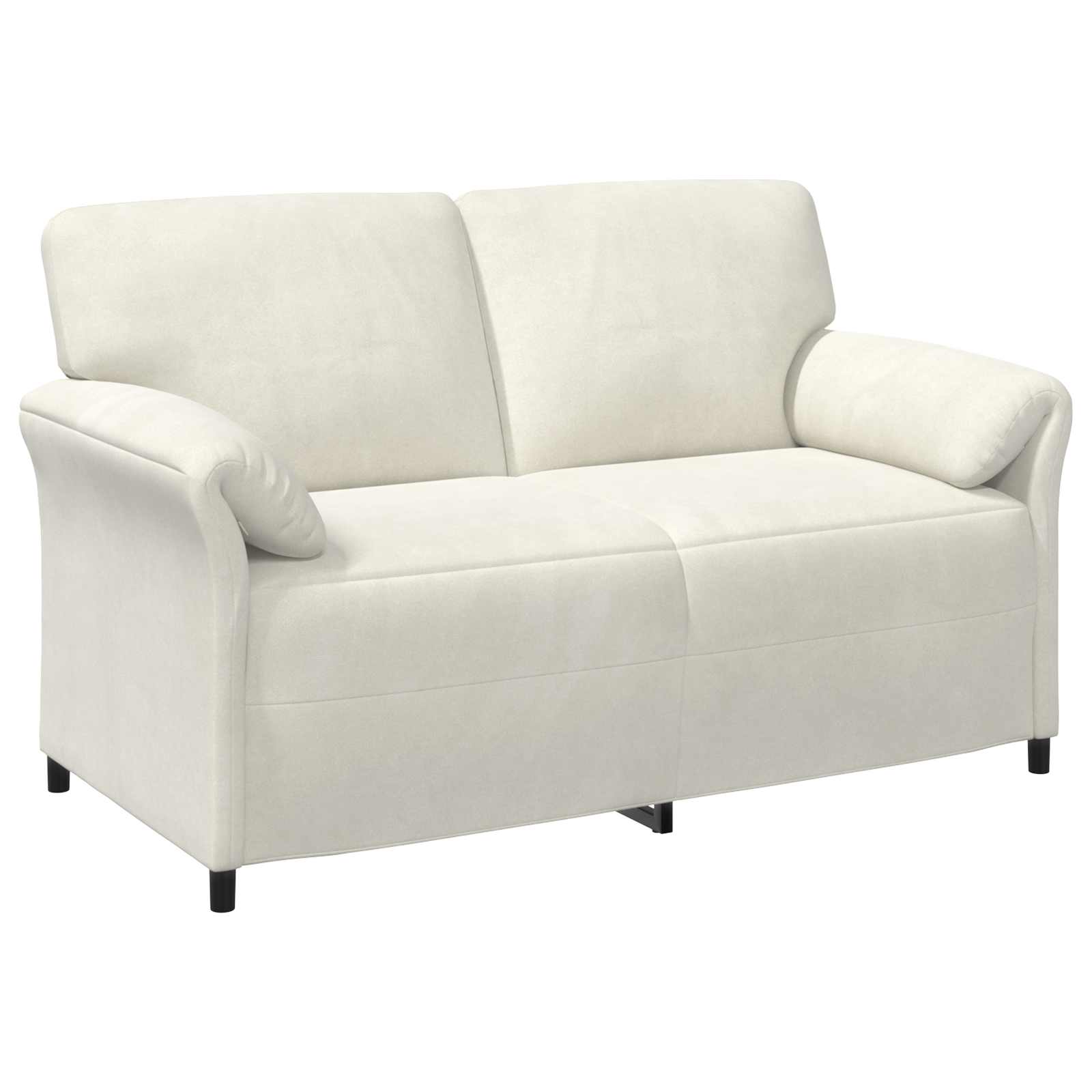 2-sits soffa Gräddvit 158 x 83 x 95 cm Sammet