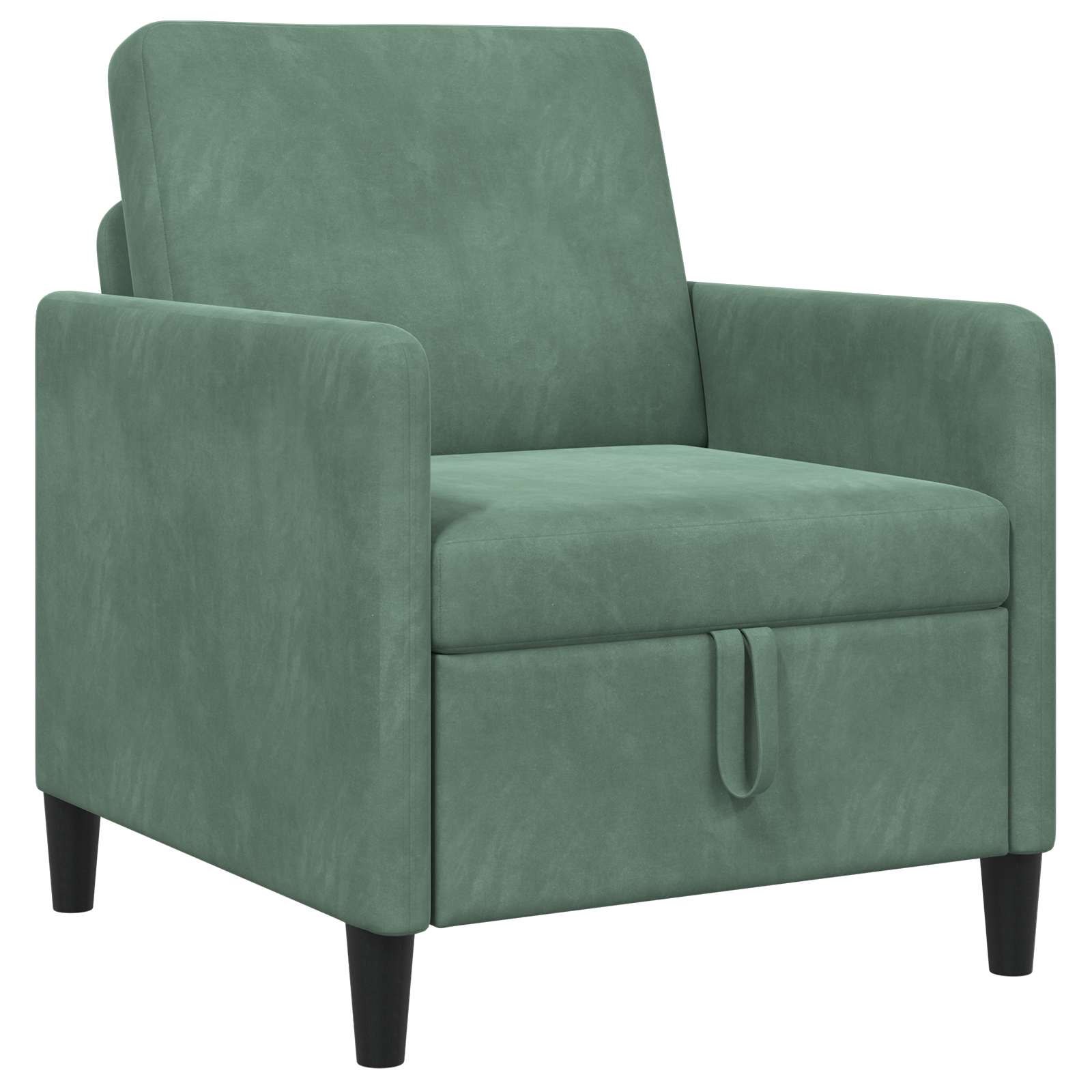 Soffa med förvaring Havgrön 72 x 78 x 87 cm Polyester
