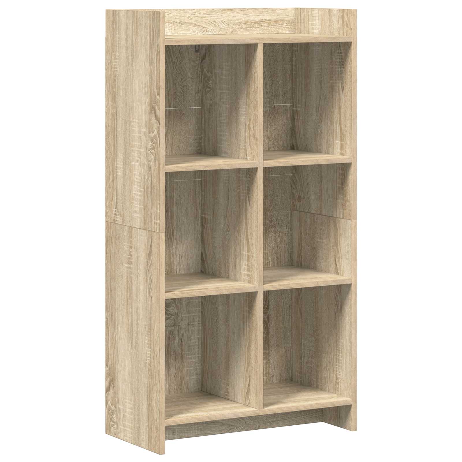 Bokhylla Sonoma-ek 59 x 30 x 111 cm Konstruerat trä