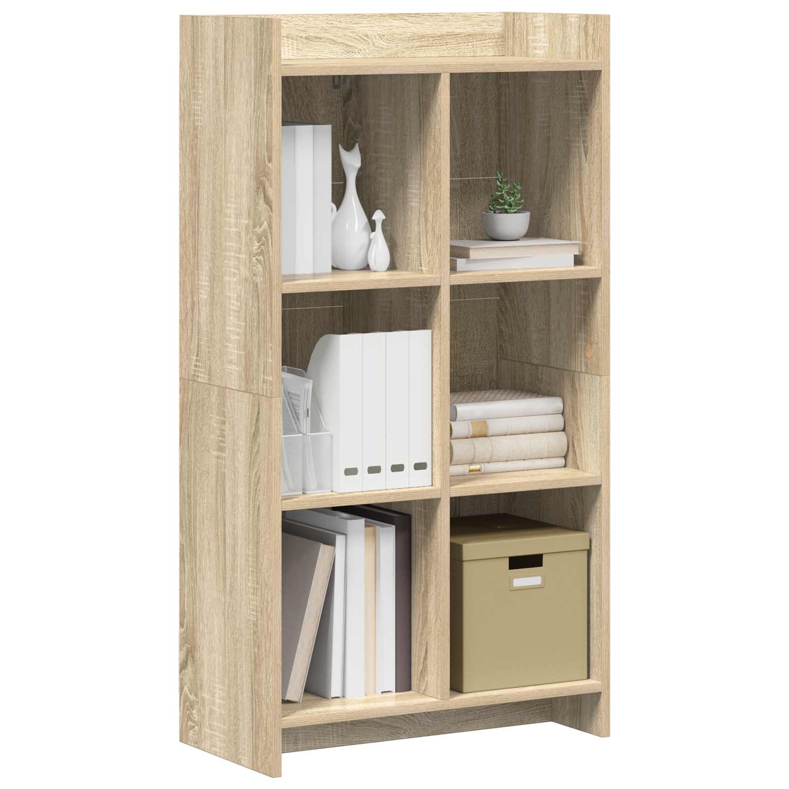 Bokhylla Sonoma-ek 59 x 30 x 111 cm Konstruerat trä