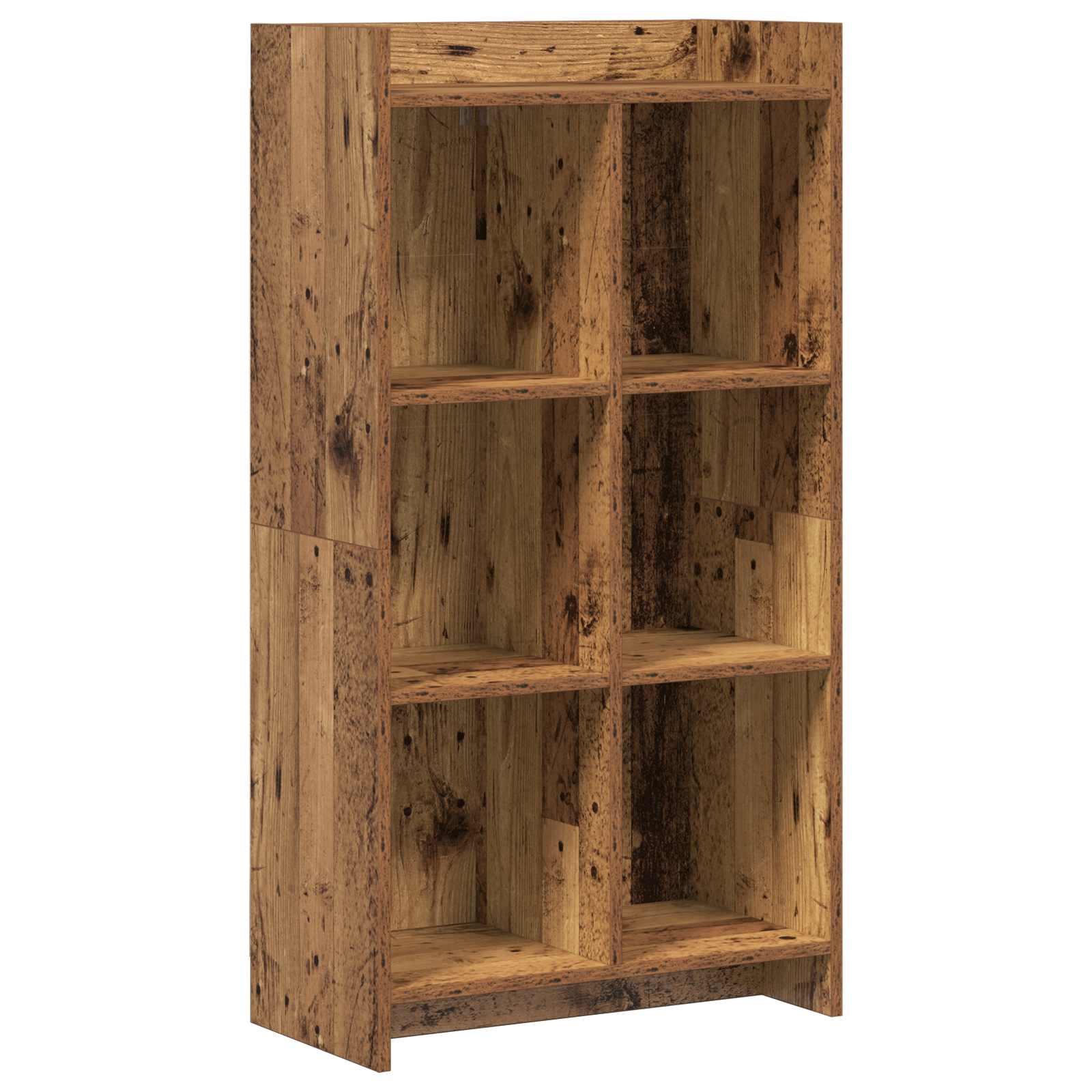 Bokhylla Gammalt trä 59 x 30 x 111 cm Konstruerat trä
