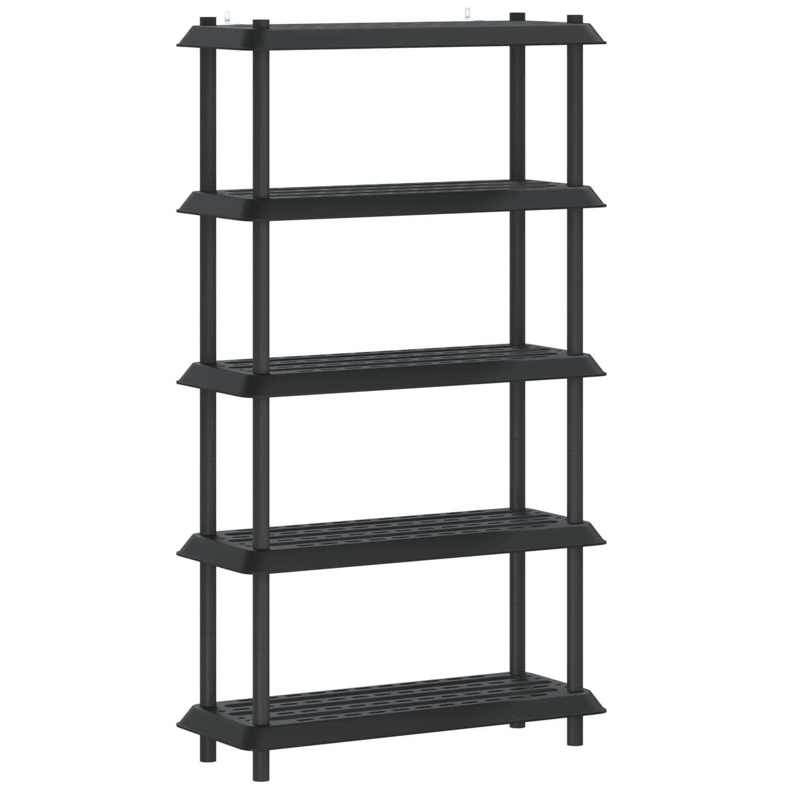 Hyllsystem 5 nivåer 100 x 40 x 177 cm PP Antracit