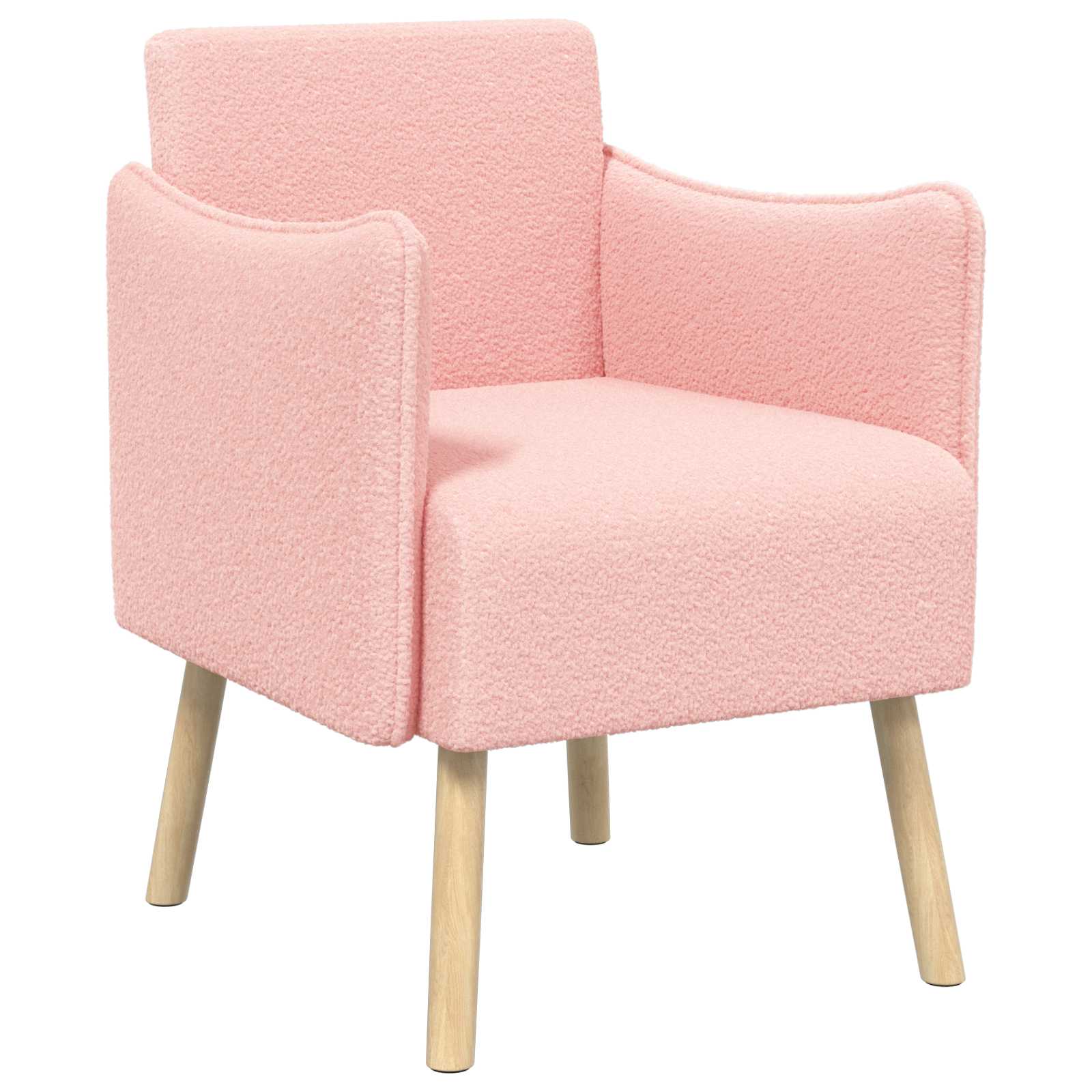 Accentfåtölj Rosa Bouclé