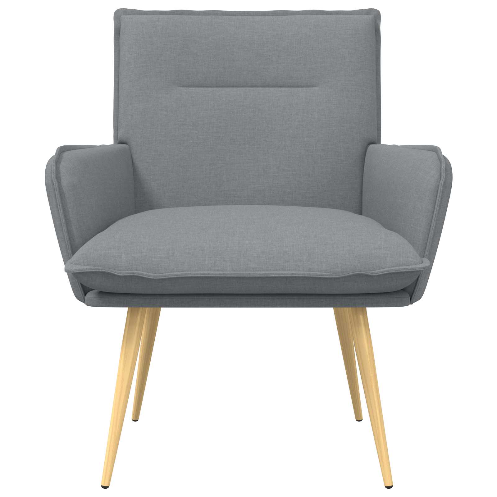 Fåtölj Ljusgrå Tyg